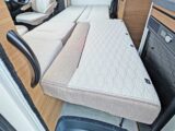 The front bed made up