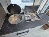The kitchen in the Tessoro 840