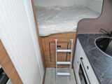 The ladder to the bed