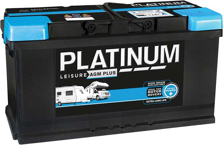 An AGM battery