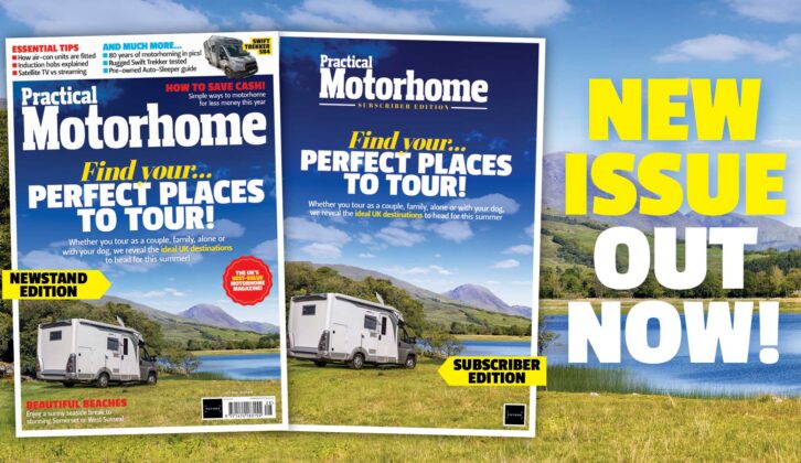 The new issue of Practical Motorhome is now on sale