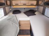 The beds are the rear of the CaraCompact EDITION [PEPPER]