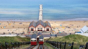 The cliff tram at Saltburn by the Sea