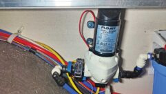 A diaphragm pump