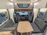 The lounge in the Pilote Atlas motorhome