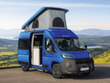 The 2026 model with its roof raised