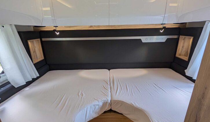The rear bedroom
