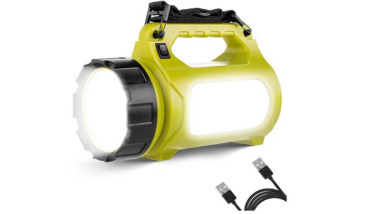 Rechargeable camping lantern