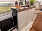 the kitchen in the Columbus Liner