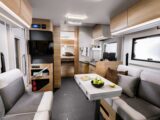 Inside an Adria Matrix Select 670 DC