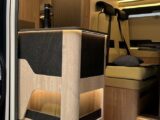 Inside the Black Pearl campervan