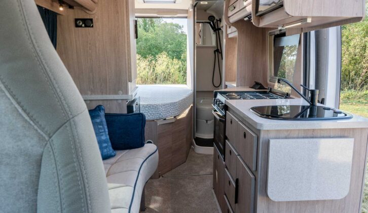 Looking from the front to the back of the Kingham LXV