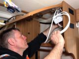 Fitting the isolator switch