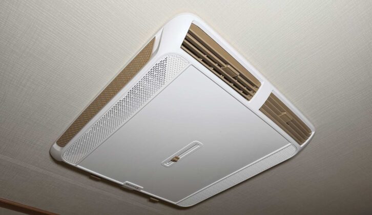 The unit with the fascia panel fitted