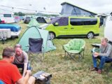 Cooking on a campsite