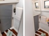 The washroom in the Columbus Liner
