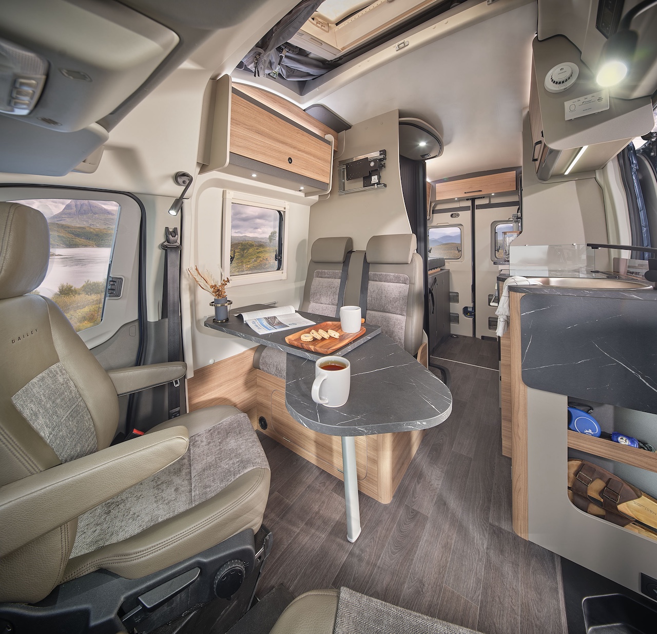 Bailey Endeavour campervan interior