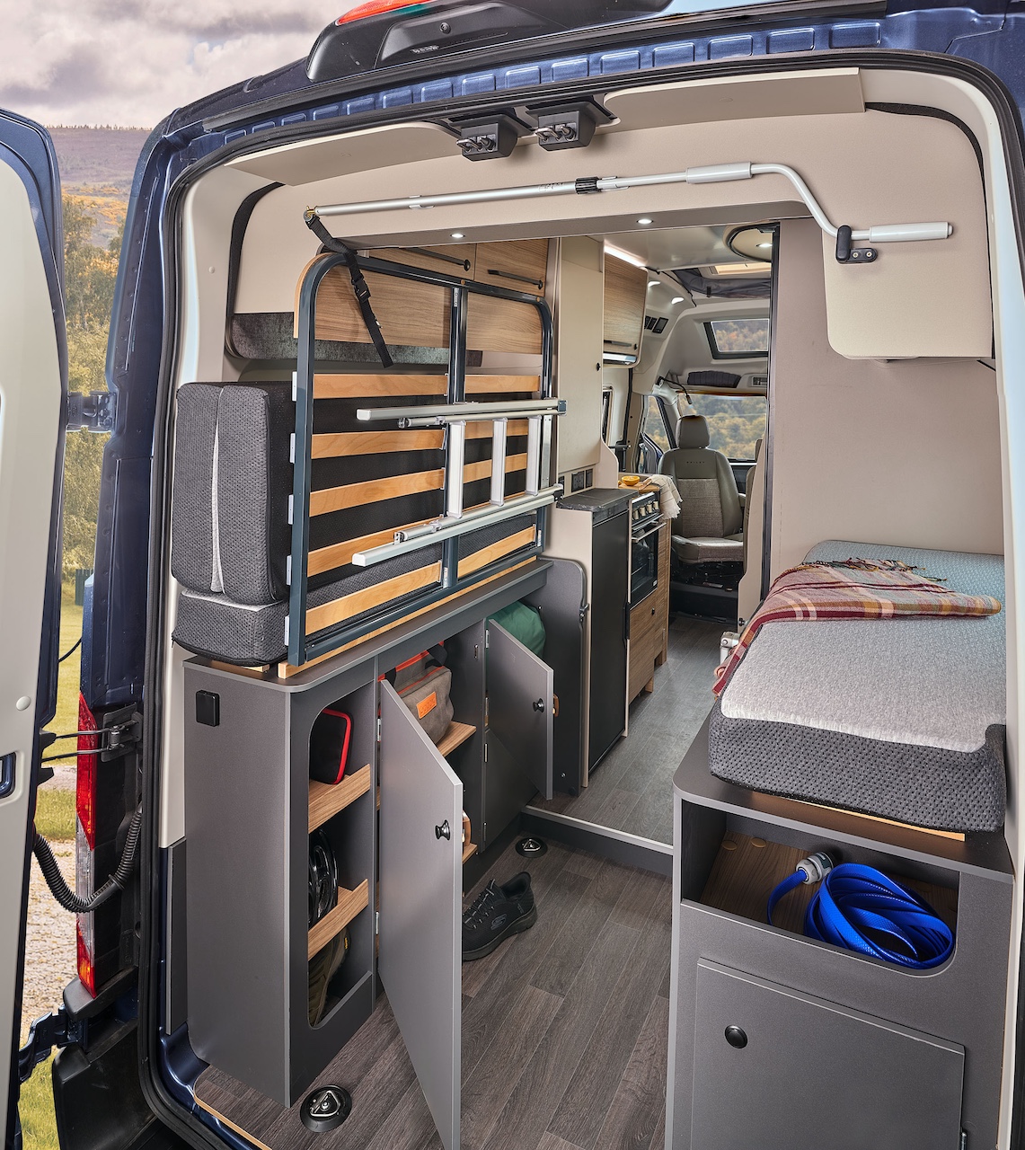 Bailey Endeavour campervan interior view