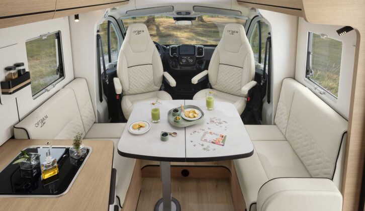 The front lounge in the C66