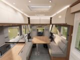 Inside the new C2 Tourer layout with parallel seating