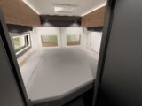 The beds at the back of the Relax 640 LE XR