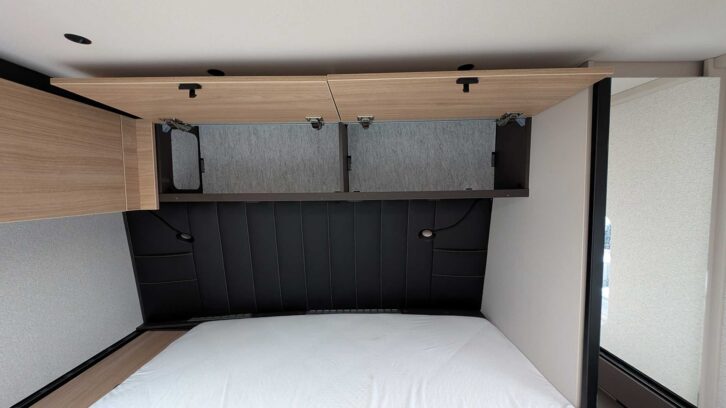 The overhead lockers