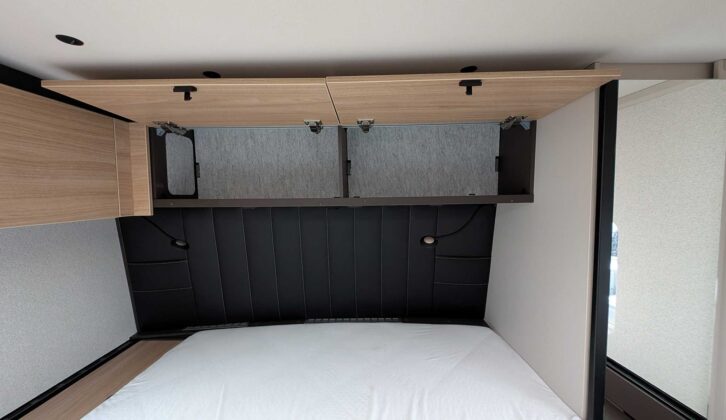 The overhead lockers