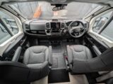 The Fiat Ducato cab