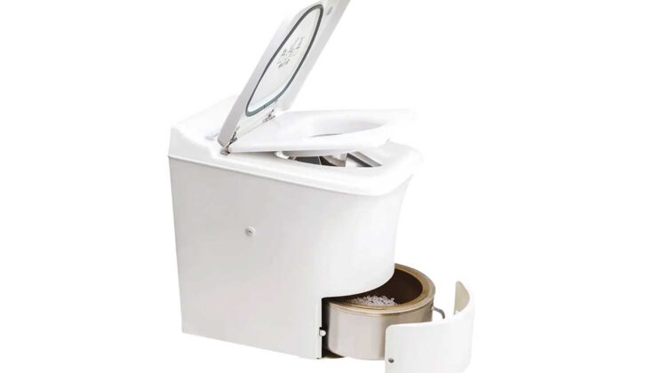 A Cinderella incinerator toilet