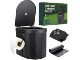 A camping toilet