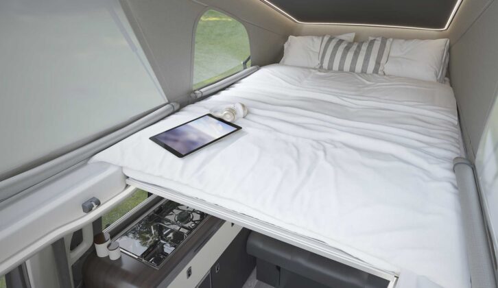 The roof bed