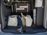 Shopping loaded into the Monza's 'boot' space