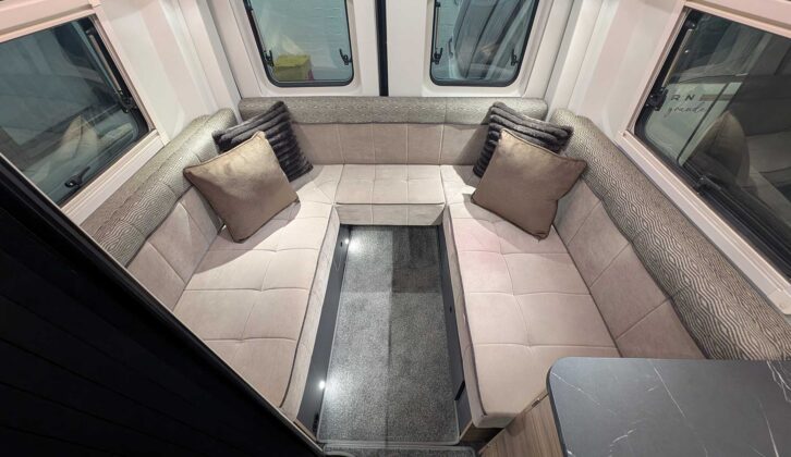 The B68 with a U-shaped lounge