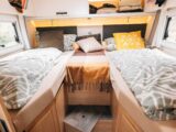 The fixed single beds in the T7433S