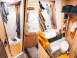 The washroom in the T7433S