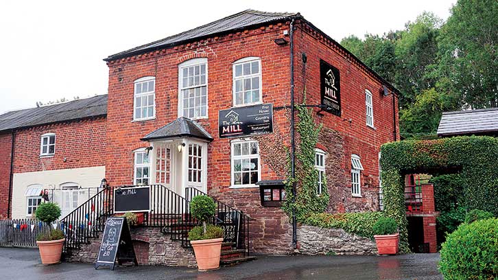 Poston Mill's on-site restaurant
