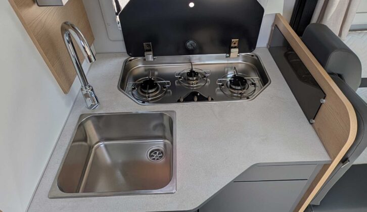 The compact kitchen
