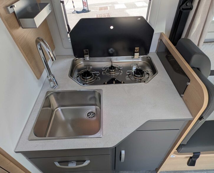 The compact kitchen