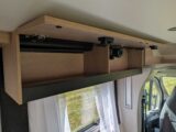 Two of the overhead lockers
