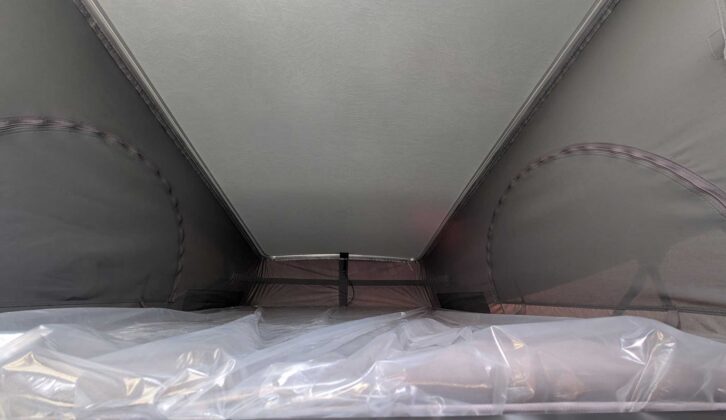 The bed in the roof of the 264