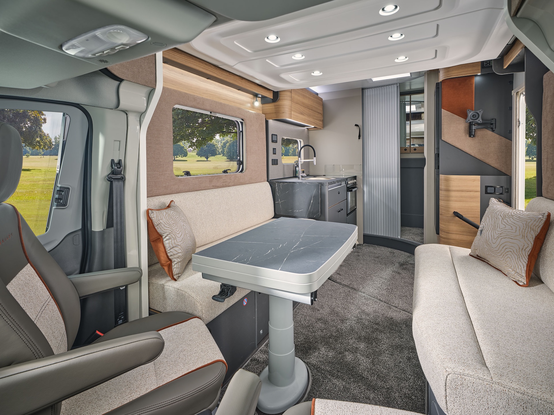 Interior of new Bailey Ascent