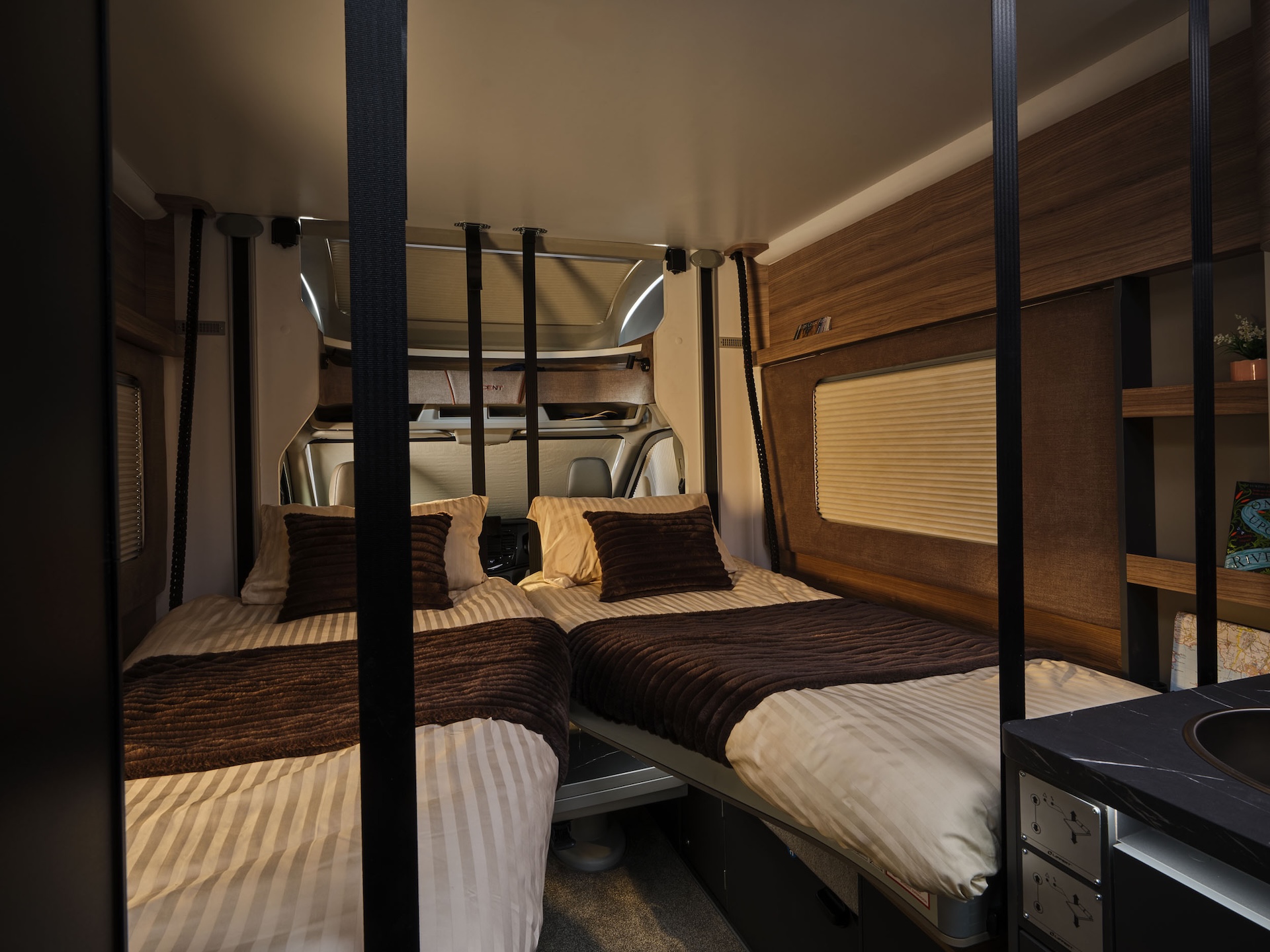 Drop-down beds in new Bailey Ascent