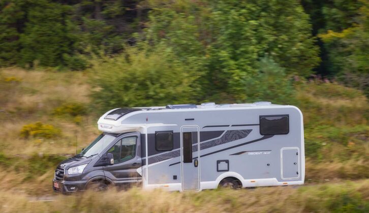 A Bailey Ascent motorhome