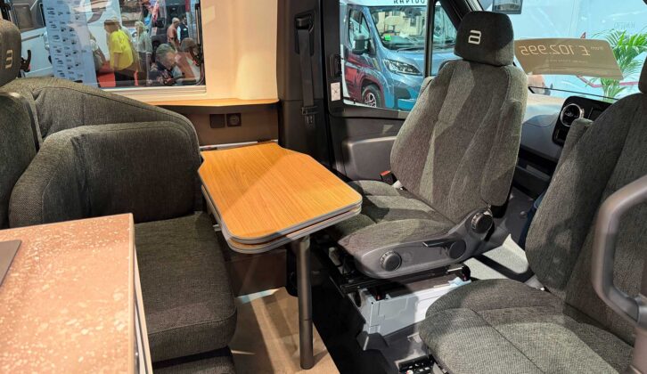 The lounge in the HMX 6.1