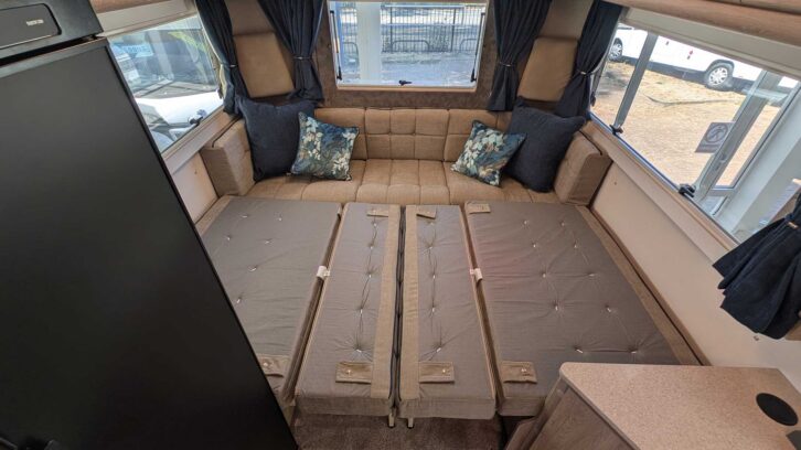 The double bed