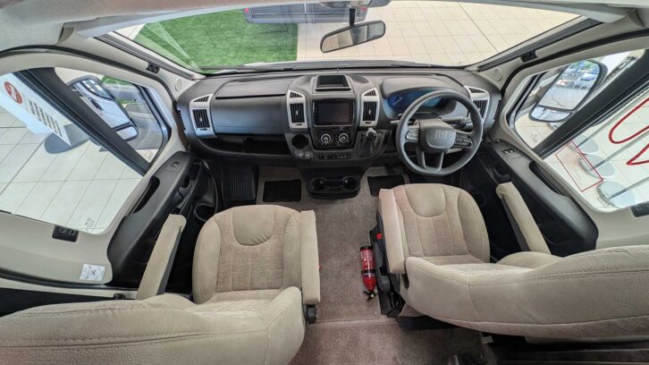 The Ducato cab