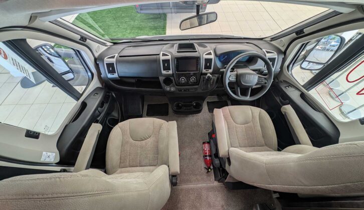 The Ducato cab
