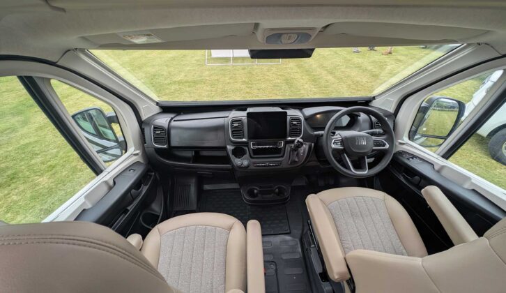 The Fiat cab
