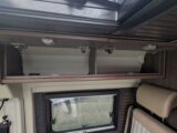 Two overhead lockers at the front