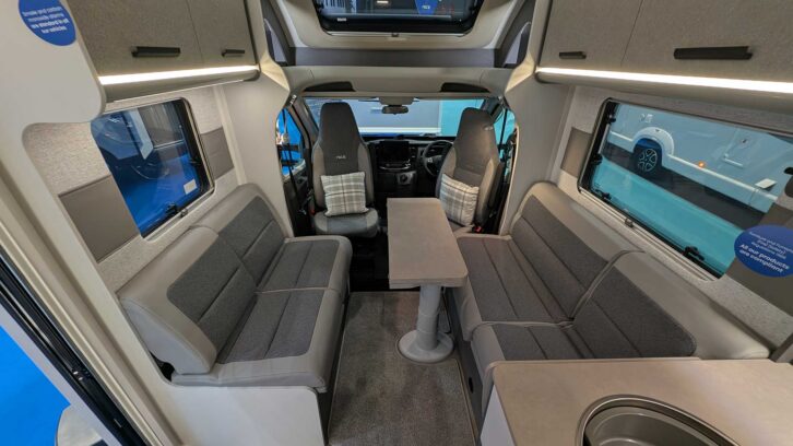 The front lounge in the Supreme SL